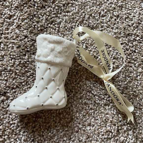 NIB Pandora 2012 Christmas stocking ornament keychain - Picture 7 of 14